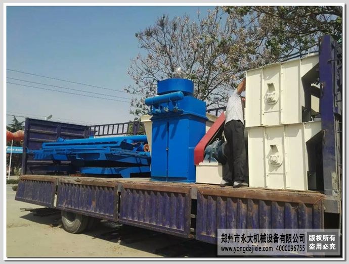 自動型干粉砂漿生產線發往南陽金博威保